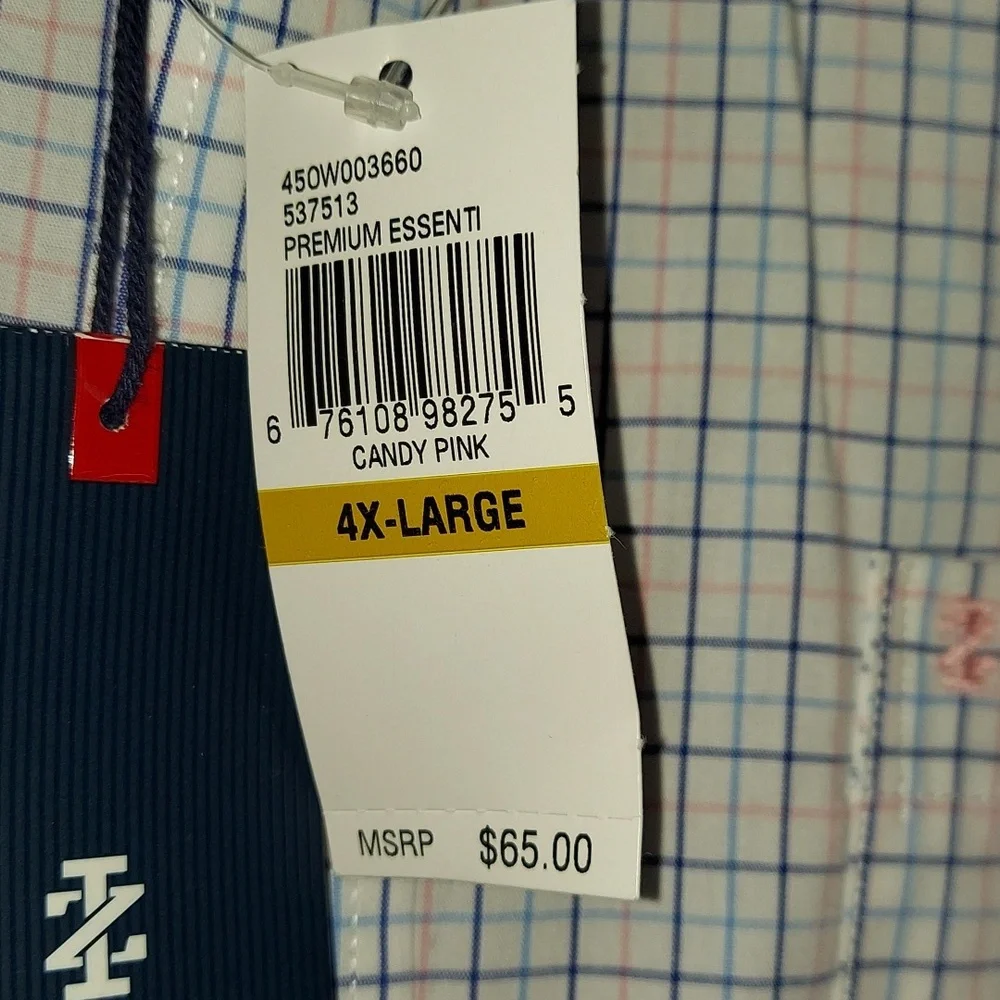 IZOD 4XL Button Down Dress Shirt - Picture 4 of 5